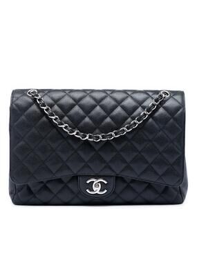 Chanel Maxi Classic Caviar Double Flap #290419C52B